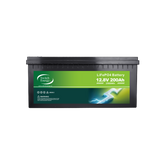 Switch Energy 12V 200Ah Heated Lithium LiFePO4 Battery with Bluetooth for RV, Marine and Off-Grid Solar